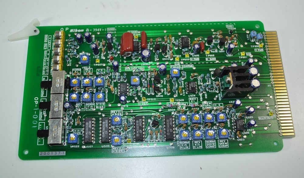 Nikon Microscope Camera Control A-394V-I  Circuit Board Model# OP-1-001