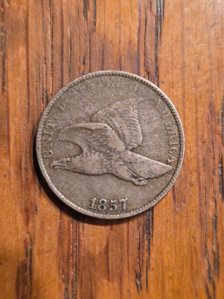 1857 United States Flying Eagle One Cent