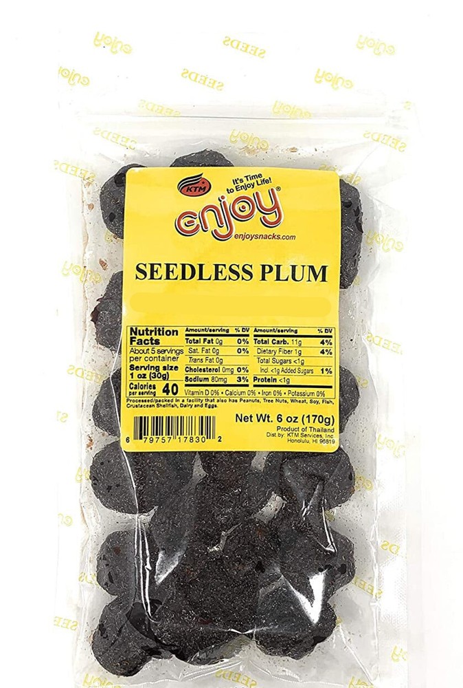 Enjoy Hawaii Seedless Plum – 6 oz. Bag