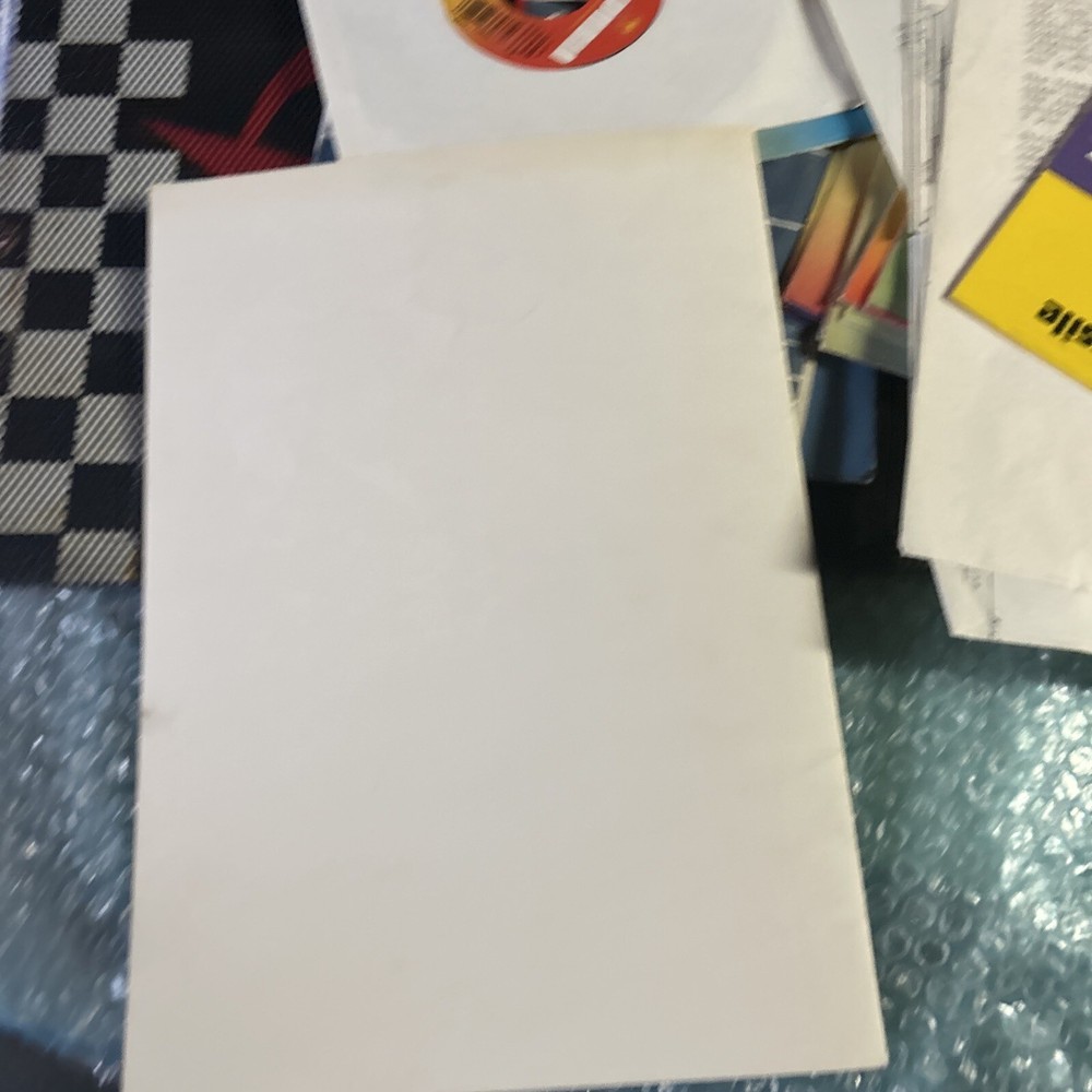 W/stickers VANGUARD 2 II ORIGINAL ARCADE VIDEO GAME manual