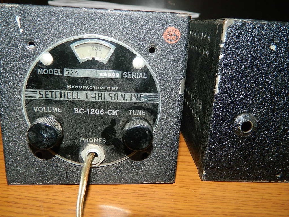SETCHELL CARLSON Military Receiver BC-1206 CM