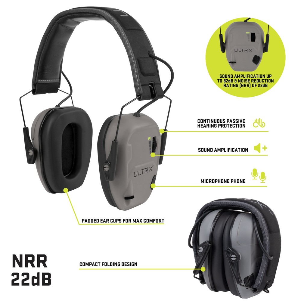 ULTRX™ Bionic Electronic Earmuff