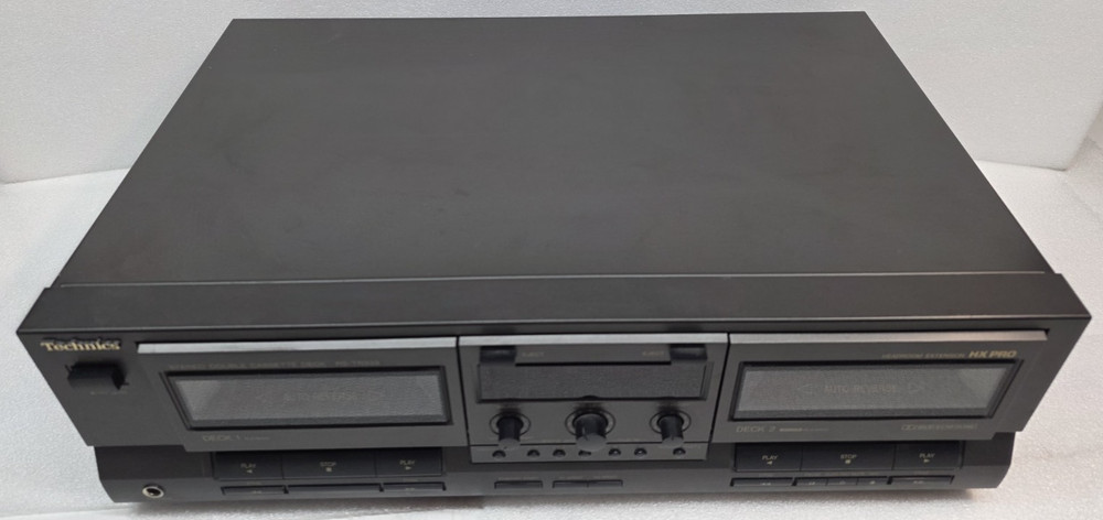 Technics RS-TR333 Stereo Double Cassette Deck Tested