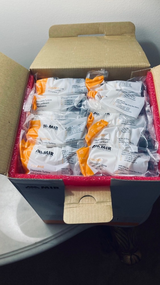 Mir spirometers replacement mouthpieces