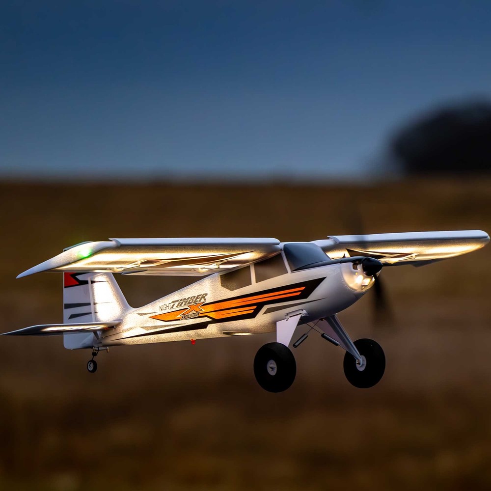 E-flite Night Timber X Evolution 1.2m BNF-Basic with AS3X and SAFE Select
