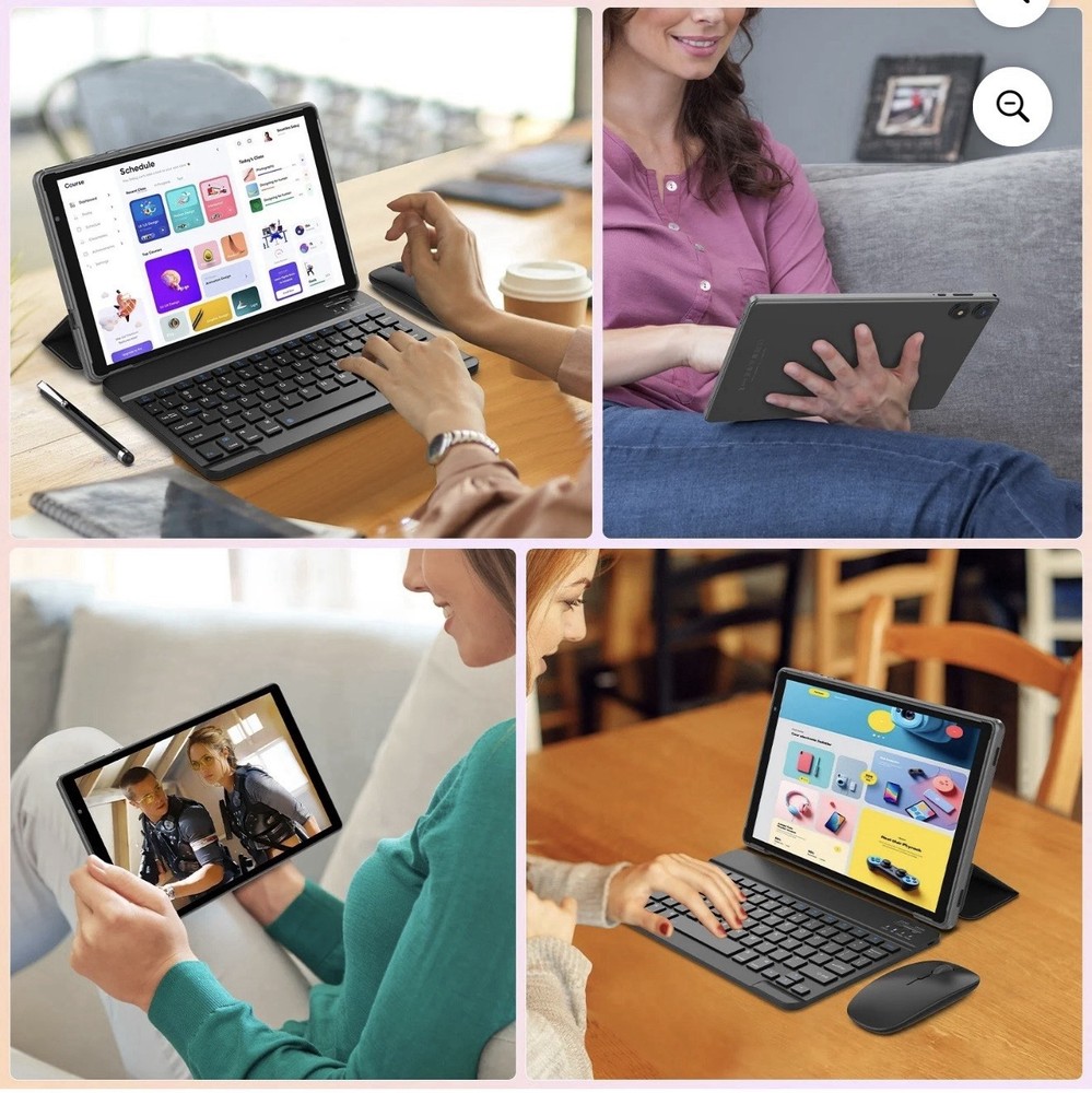 10.1 inch Android 15 Tablet, Penta-Core