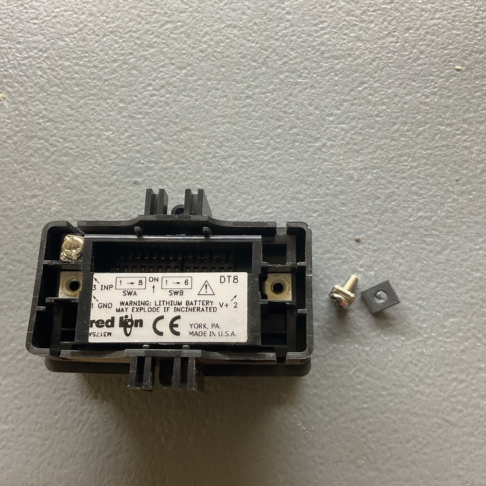 Red Lion Controls DT80020 Digital Panel Meters- ECS