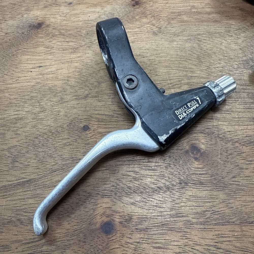 Dia Compe Direct Pull 7 Brake Levers Flat Bar 22.2mm Clamp DP7