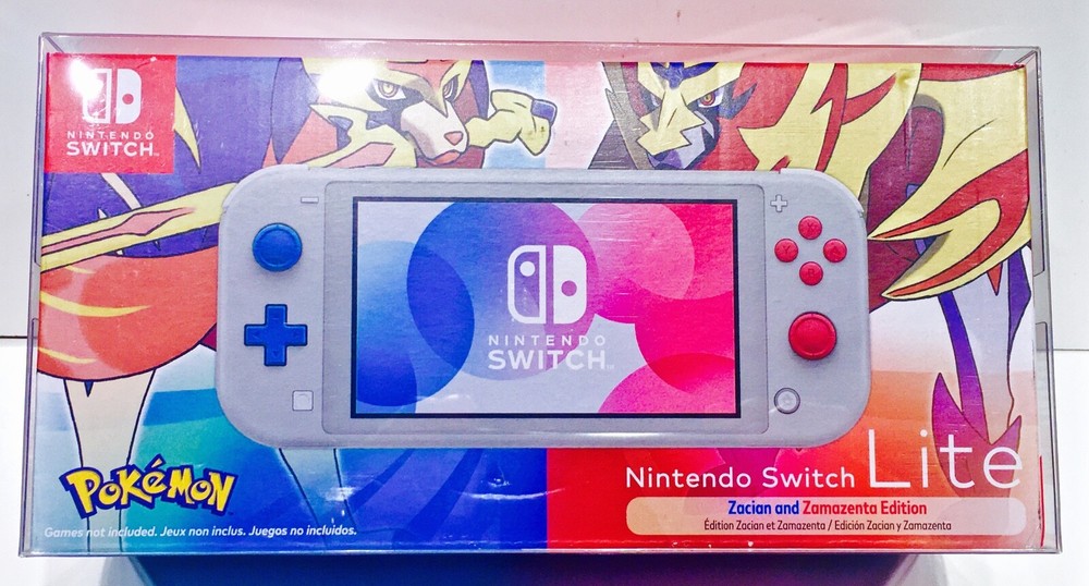 1 Box Protector For NINTENDO SWITCH LITE Console Boxes! Fits Pokemon and others!