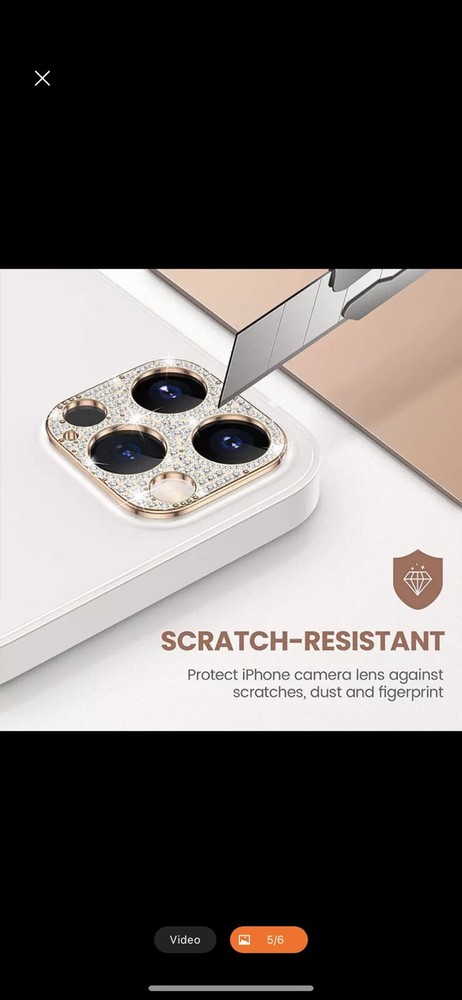 IPhone11/12 GLAMOROUS CAMERA LENS
