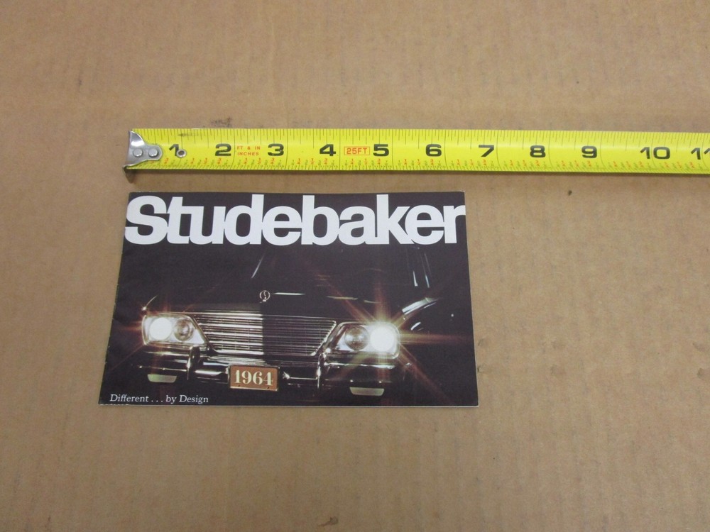 1964 Studebaker FL Avanti Cruiser Hawk sales brochure 12 pg ORIGINAL literature