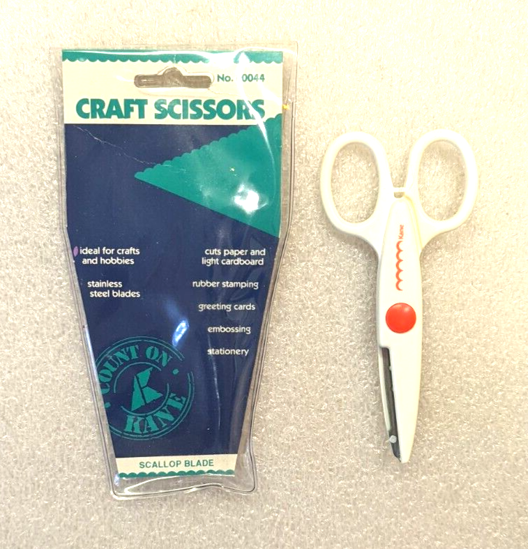 5 Kane Kraft Edgers Assorted Pattern Craft Scissors, Crafting Pattern Edging