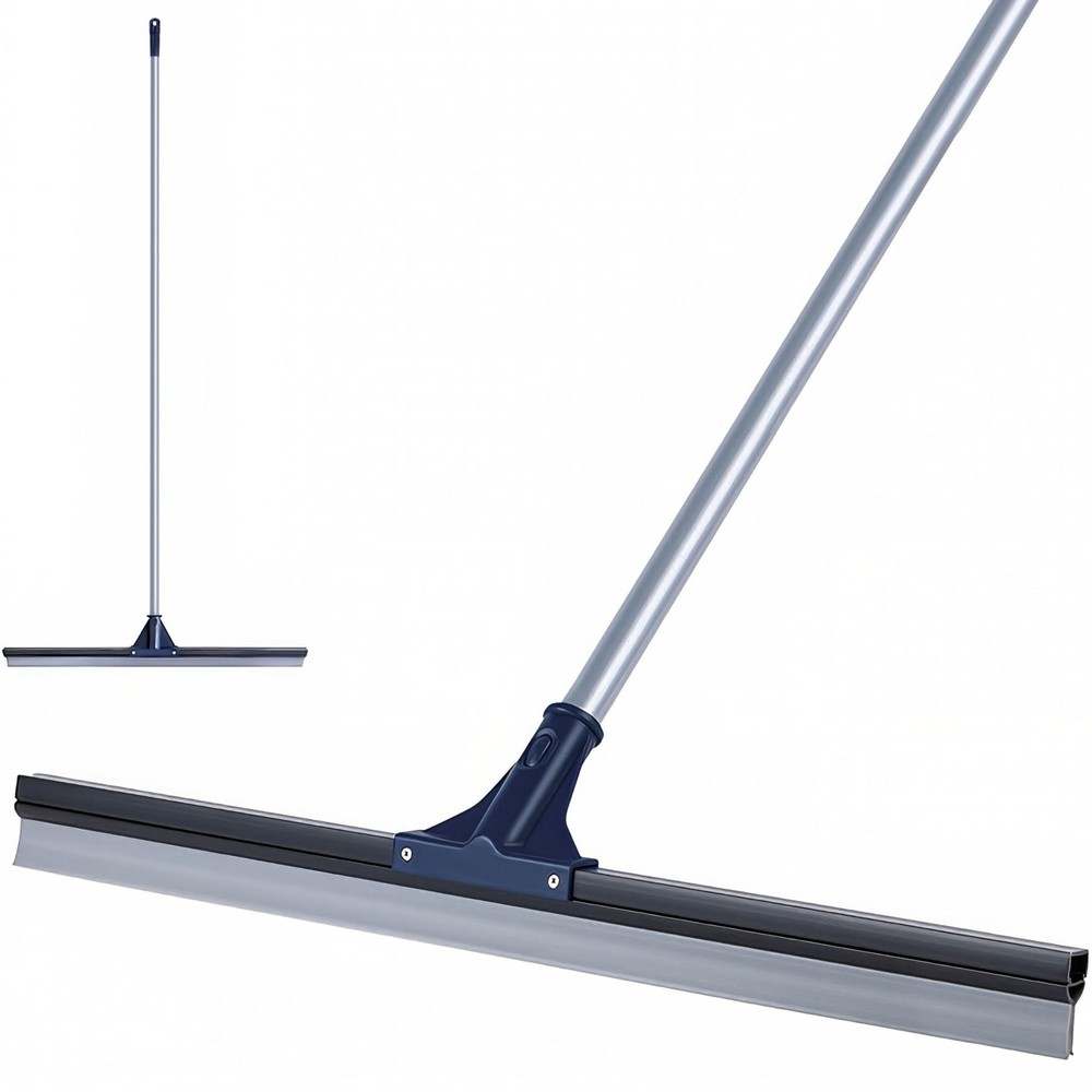Floor Squeegee for Concrete Floor, 30" Large Squeegee Blue 30'' x 51,5''