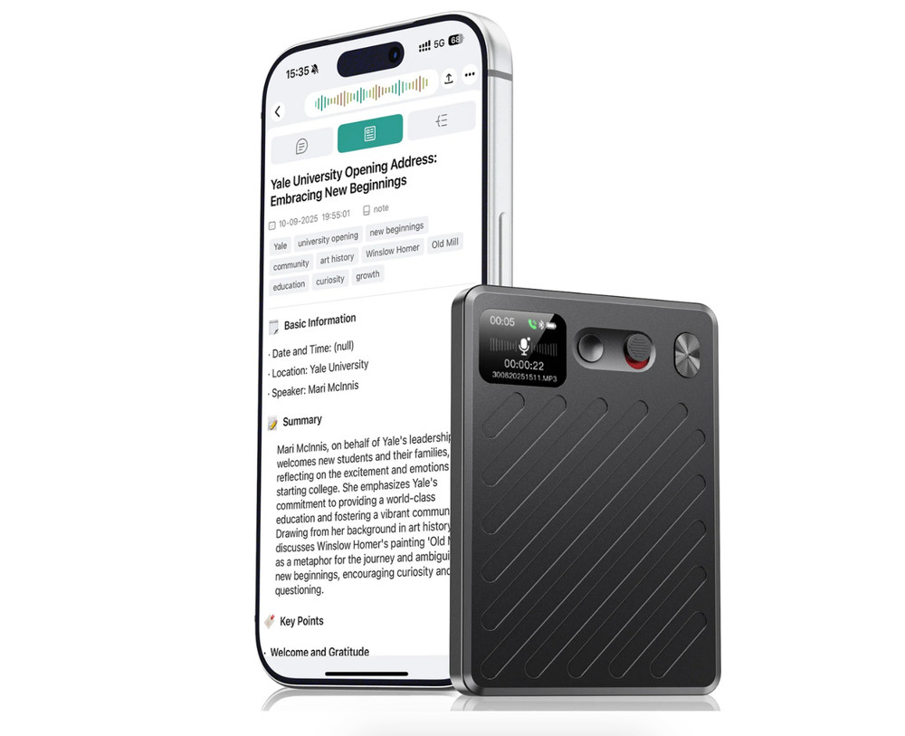 AI Voice Recorder ChatGPT 5 — Transcribe, Summarize | Ailith RecNote