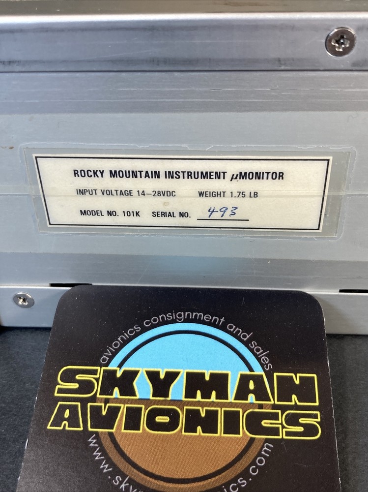 Rocky Mountain Engine Analyzer 101K