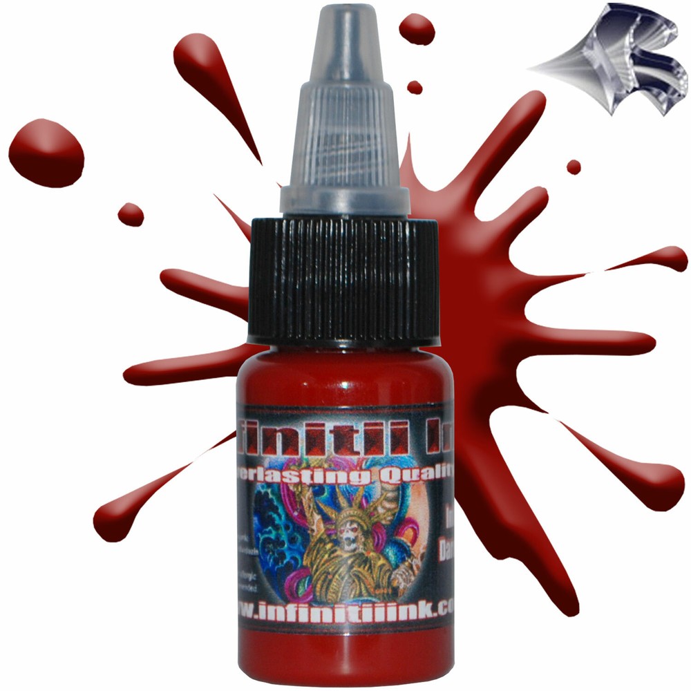 Infinitii Daredevil Red Tattoo Ink 1/2oz