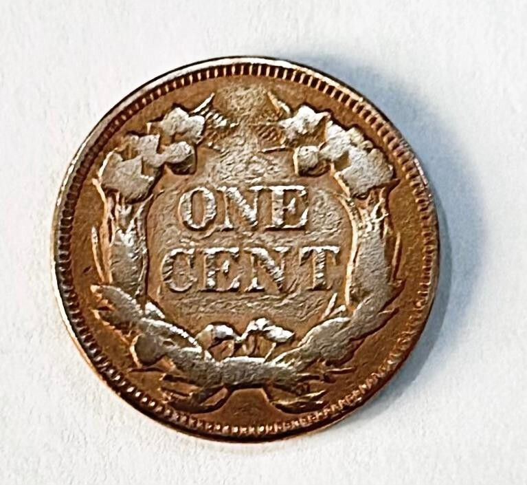 1857 1C Flying Eagle Cent