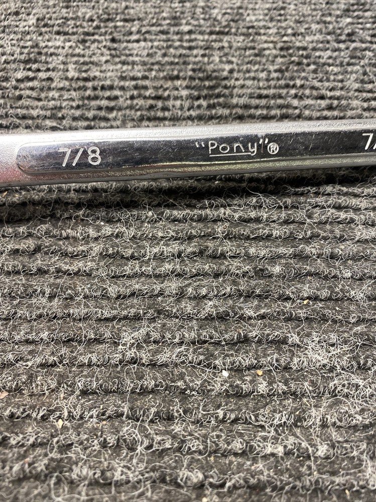 Used Pony Chrome Vanadium Combination Wrench 7/8"