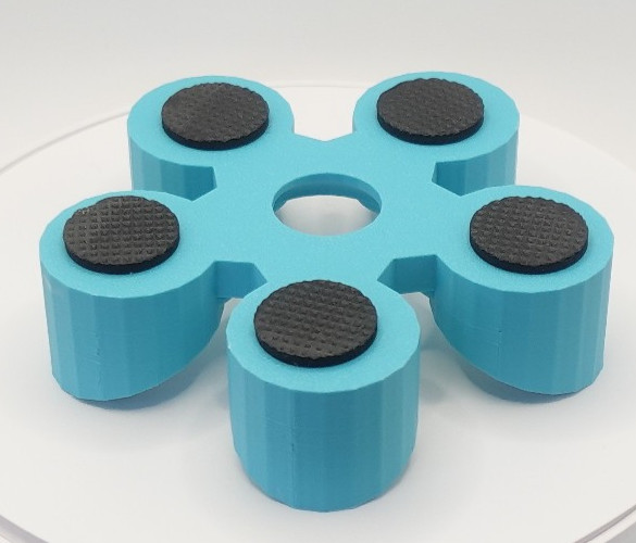 Bowling Ball Spinner Cup - Turquoise