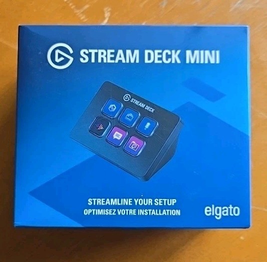 Elgato Stream Deck Mini 6 Key Programmable LCD Controller PC / Mac NEW SEALED