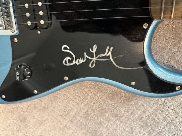 Sarah Mclachlan Signed Guitar