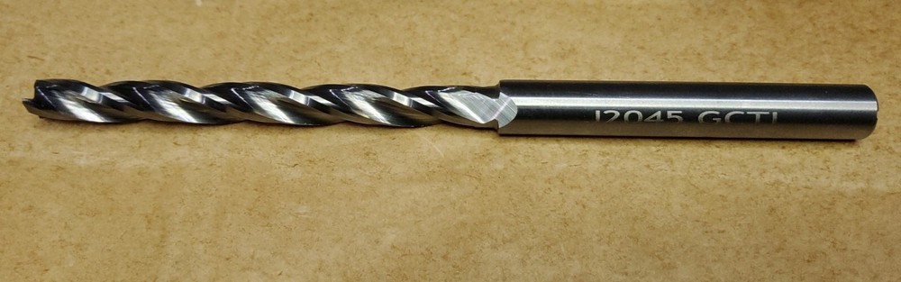 GUELPH CUTTING TOOL 5/16" X 3" FL CARBIDE COOLANT ENDMILL FOR PLASTIC