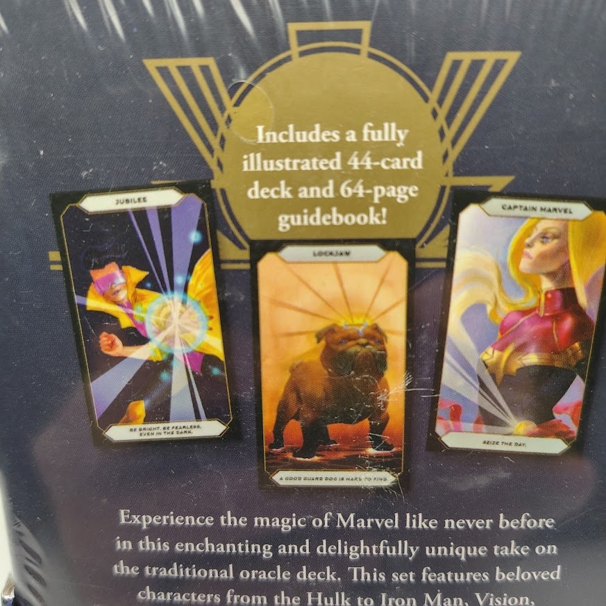 Marvel Magic of Marvel Oracle Deck 44 Cards Guidebook Tarot Style Set NIB