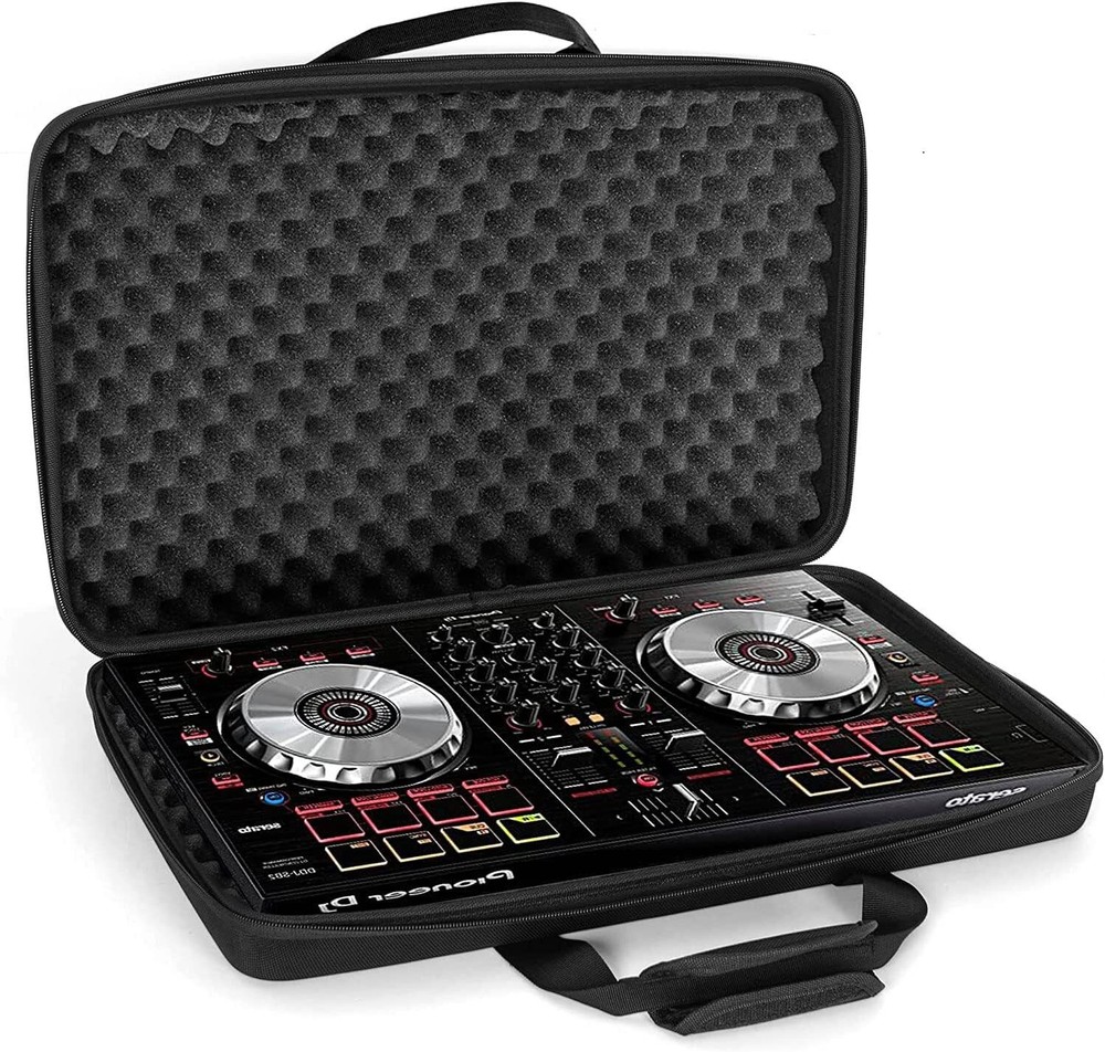 Stylish Travel Case for DDJ Controllers with Argyle Pattern and Buffer Sponge