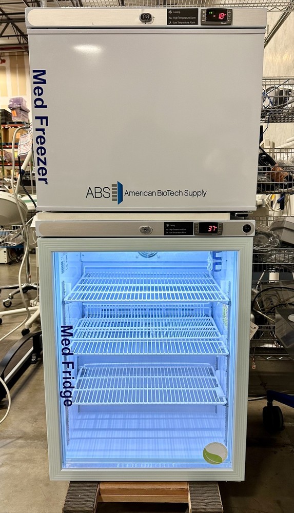 ABS Med Freezer Med Fridge Bundle