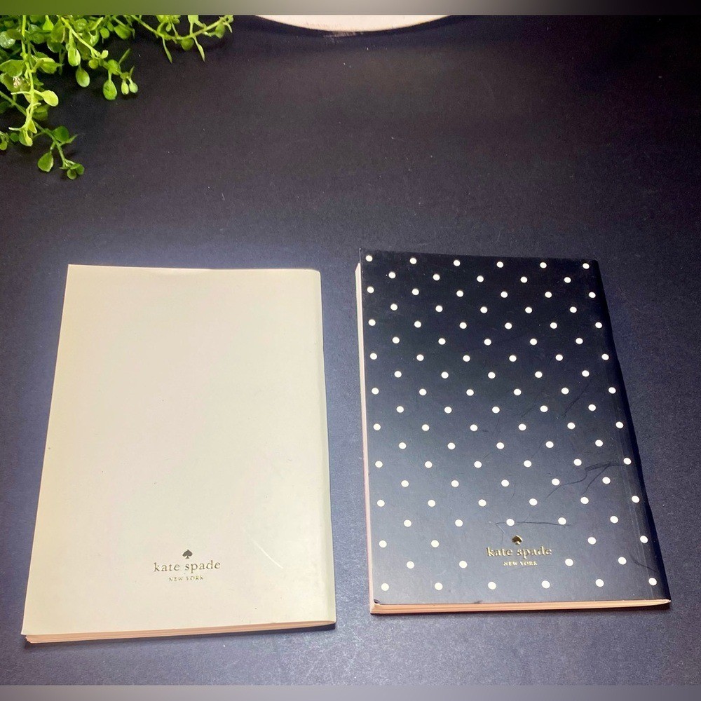 Kate Spade Polka Dot Notebook and Multicolor HELLO Notebook Set