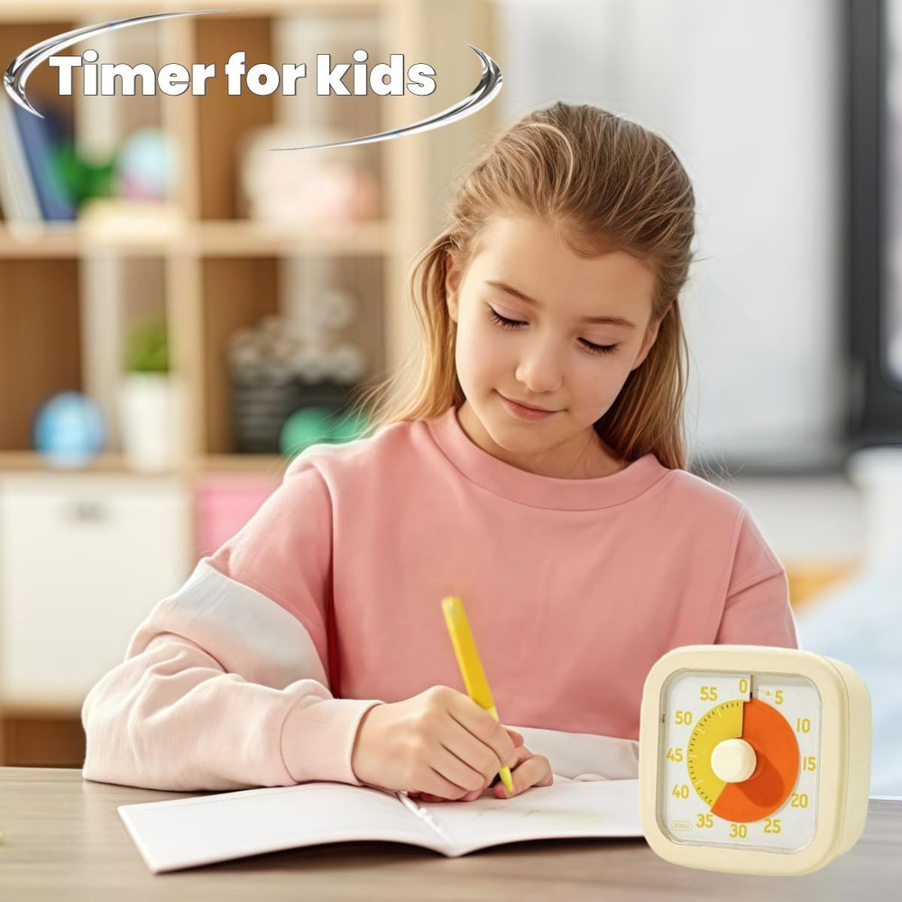 Visual Timer for Kids Timer Home - 60 Minute Kids Visual Timer for Classroom Hom