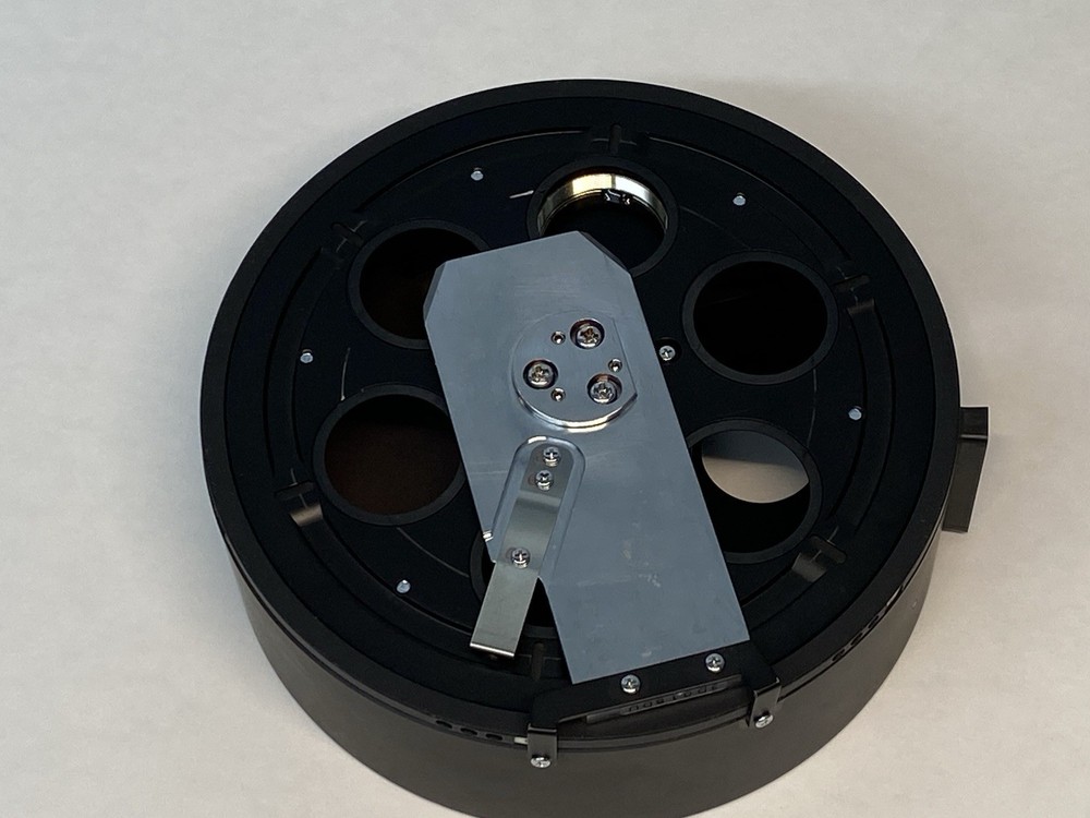 OLYMPUS IX2-RFAC FLUORESCENCE 6 POSITION FILTER TURRET