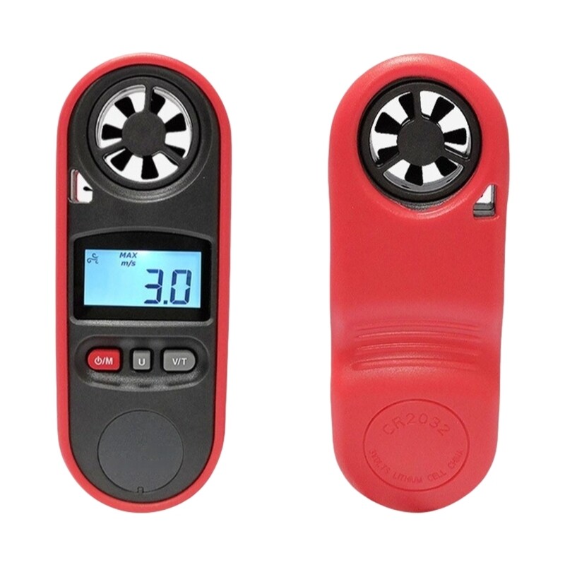 Efficient Anemometer Speed Meter for Measuring Wind Speed Temperature Accurately