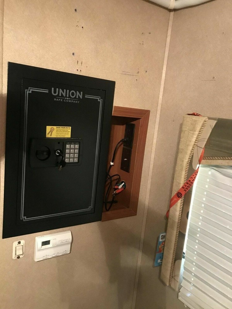 Safe Digital Wall Mounted Gun Security System Dual Lock Box Home Safe Security