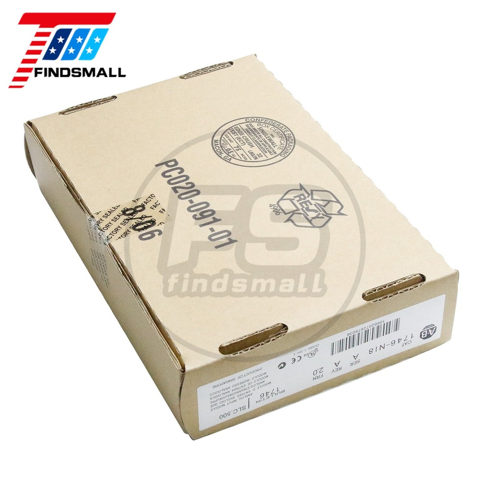 Sealed box 1746-NI8 SLC 500 PLC Analog Input Module