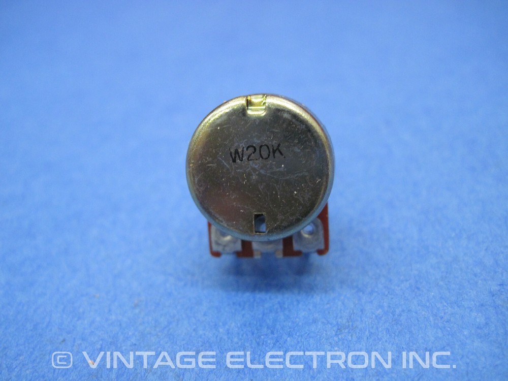 (5) NOS PANASONIC LINEAR CONTROL 20K OHM (20KOhm) Potentiometer (w/ Nut, Washer)