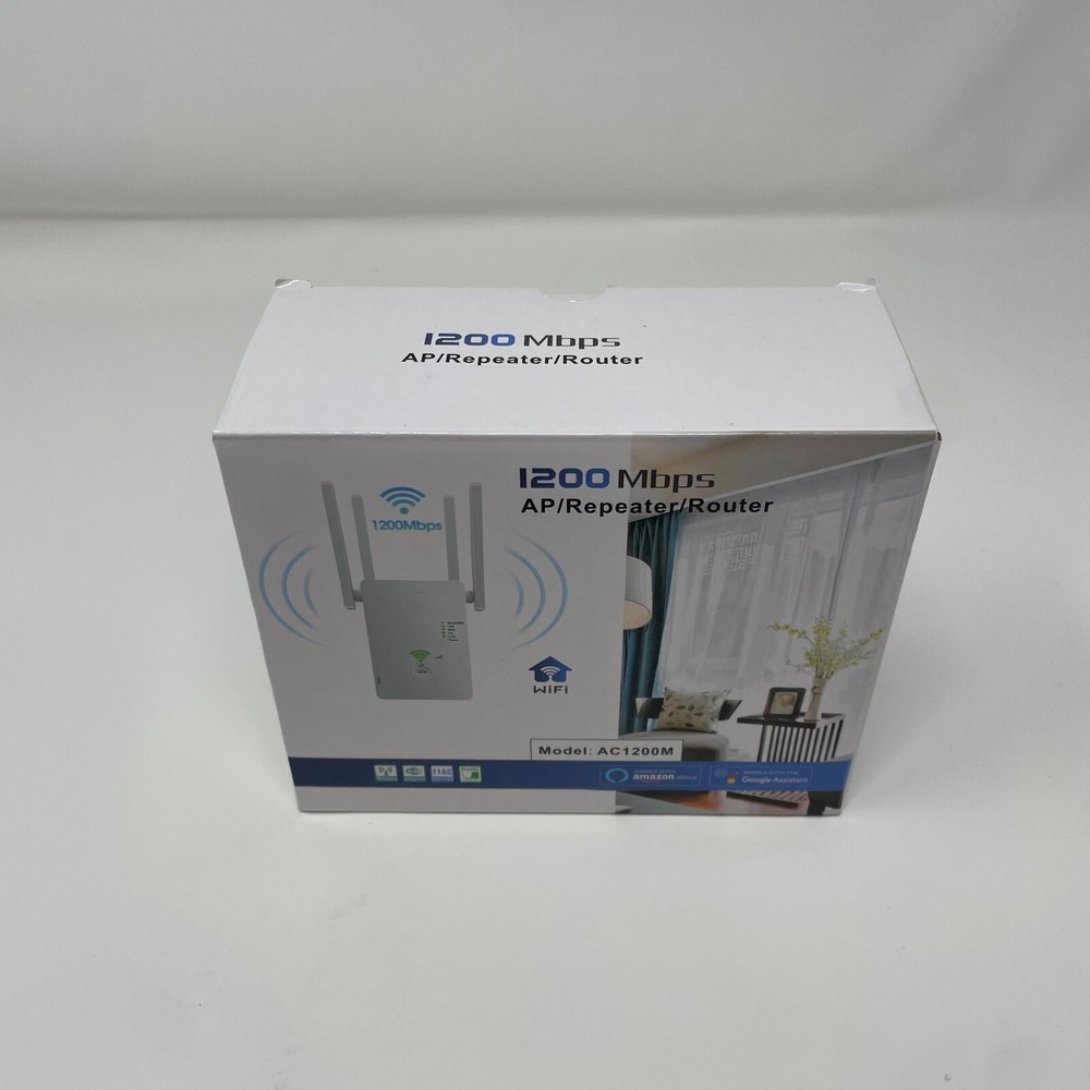 WiFi Extender Signal Long Range Coverage Signal Amplifier AC1200M