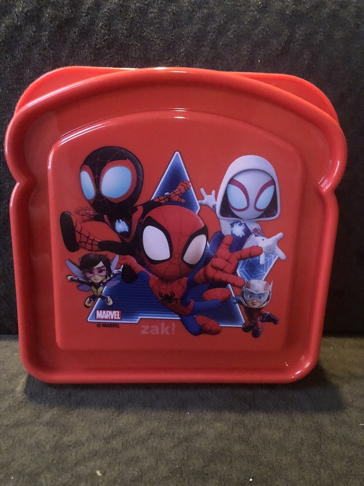 Marvel Spidey   Sandwich Container New Spiderman