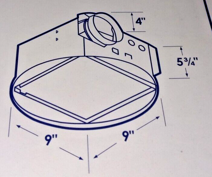 Broan 751 Ceiling Exhaust Fan