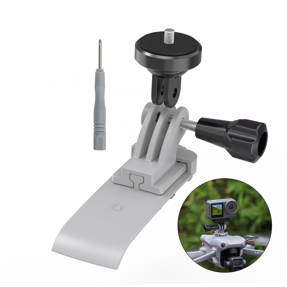 Action Camera Connector Fixed Base Adapter Mount For DJI Air 3 Drone Accessories