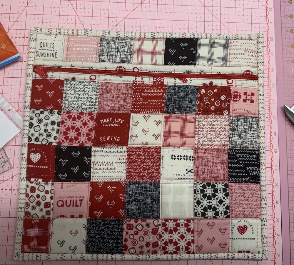 Threads By Sweetwater Patchwork Handmade Project Bag