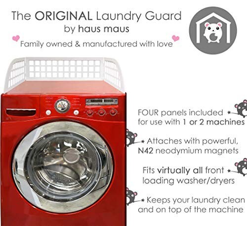Haus Maus Laundry Guard - Keeps Laundry from Falling off Front Loading Machines