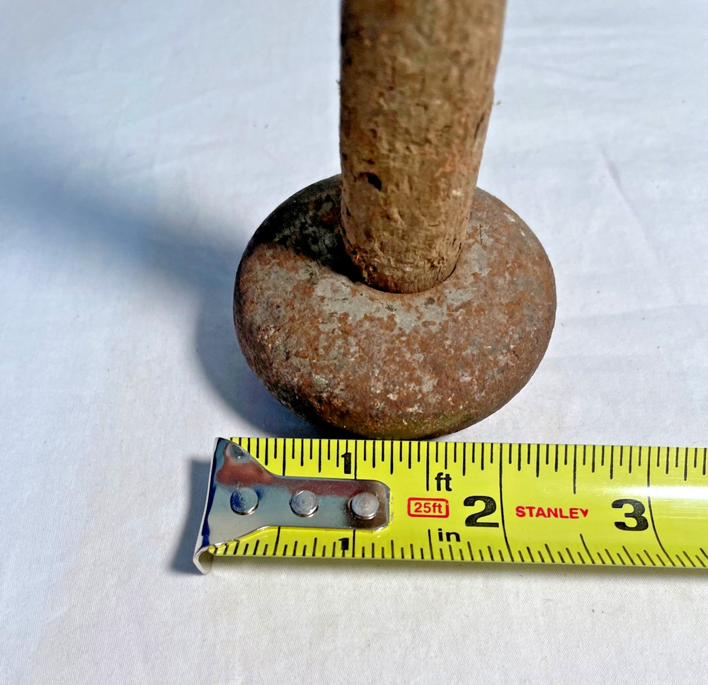 Antique Atha Tool Co Macadamizing Road Tamper Hammer