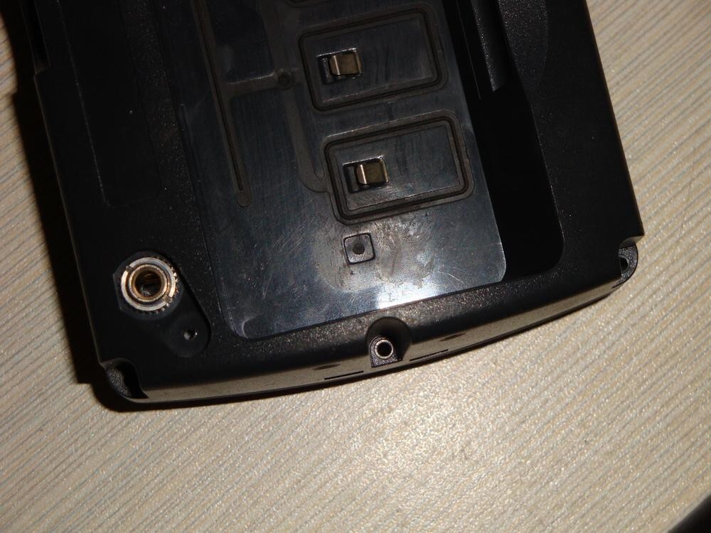 Garmin GPSmap 496 Shell + Data Card Holder Socket