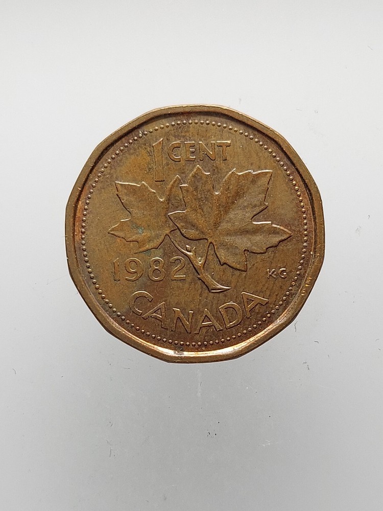 Canada 1 Cent 1986 Bronze Coin Elizabeth II E 457