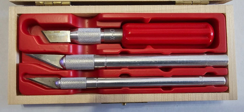 X-ACTO Basic Knife Set: 3 Handles & 13 Blades with Case ~ Model X5282