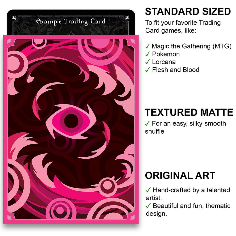 Psionic – Elements Series II – MTG Size – 100 Textured Matte Card Sleeves