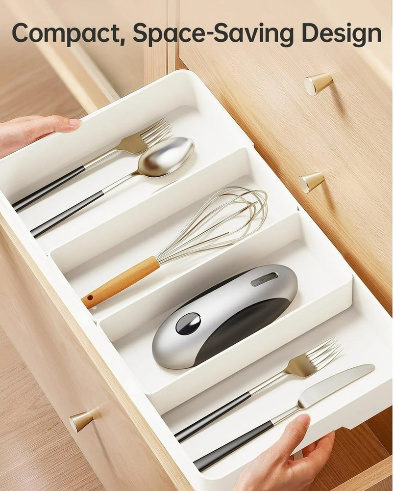 USB One-Button Automatic Rechargeable Electric Can Opener - Kitchen Gadget Gift