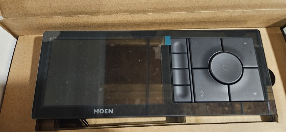 Moen TS3304BL Digital Shower Panel Matte Black Wall Mounted Modern Control