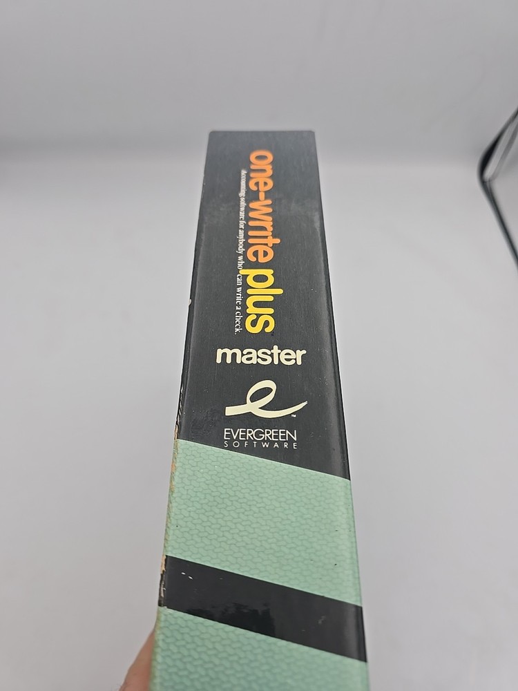 One Write Plus 1986 Master Evergreen Great American Software Accounting Payroll